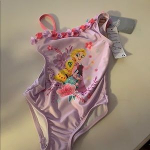 Disney Rapunzel swimsuit brand new - 4T